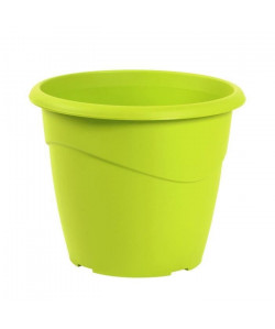 EDA Pot de fleur rond non percé Marina  Ř 35 x H 29,5 cm  16 L  Vert anis