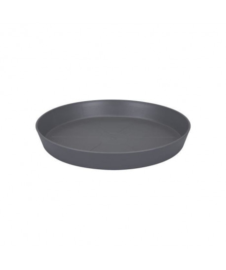 ELHO Soucoupe ronde pour pot de fleur  Ř30 cm  Gris Anthracite