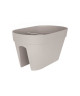 ELHO Pot cavalier Loft Urban  Ř 50 x H 26 cm  Gris chaud