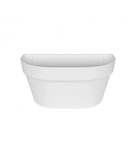 ELHO Pot de fleur mural Loft Urban  Ř 40 x H 19 cm  Blanc