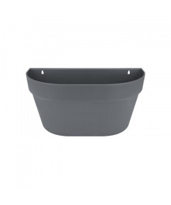 ELHO Pot de fleur mural Loft Urban  Ř 40 x H 19 cm  Gris anthracite