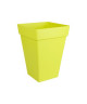 ELHO Pot de fleur carré haut Loft Urban  30 x 30 x H 41 cm  Vert anis