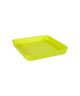 ELHO Soucoupe carrée pour pot de fleur  22 x 22 cm  Lime vert