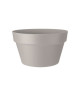 ELHO Pot de fleur coupe  35 cm  Gris chaud