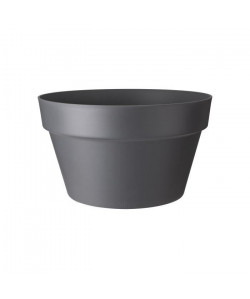 ELHO Pot de fleur coupe  35 cm  Gris anthracite