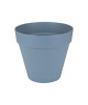 ELHO Pot de fleur rond  40 cm  Bleu vintage