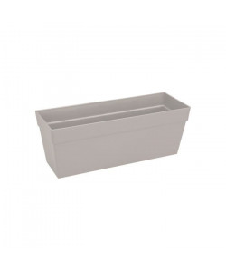 ELHO Pot de fleur balconniere  L50 cm  Gris chaud