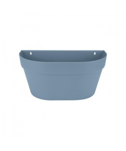 ELHO Pot de fleur mural Loft Urban  Ř 40 x H 19 cm  Bleu vintage