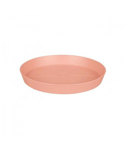 ELHO Soucoupe ronde pour pot de fleur  Ř24 cm  Peche