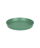 ELHO Soucoupe ronde pour pot de fleur  Ř24 cm  Vert jade