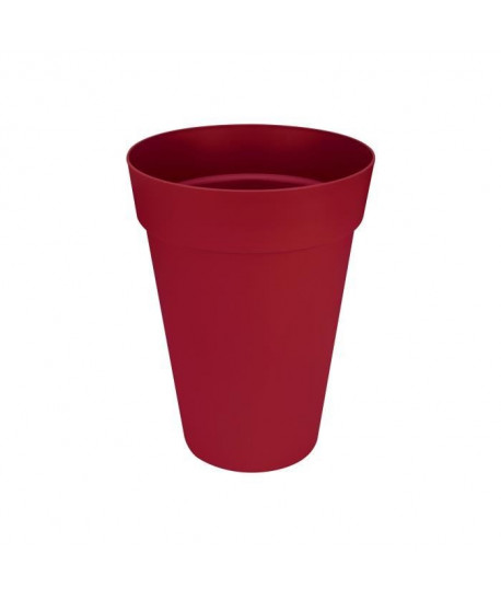 ELHO Pot de fleur haut Loft Urban rond  Ř 28 x H 38 cm  Fruits rouges