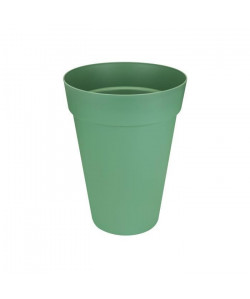 ELHO Pot de fleur haut Loft Urban rond  Ř 35 x H 46 cm  Vert jade