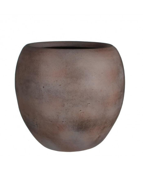 MICA Cache pot rond intérieur Vera Terra concrete ES25  35 xŘ35 cm