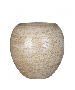 MICA Cache pot rond intérieur Verarustiq creme  35 xŘ35 cm