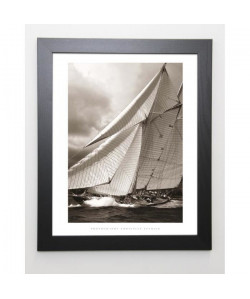 FEVRIER Image encadrée Schooner Mariette  47x57 cm  Blanc