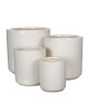 MICA Cache pot rond intérieur Lars  Blanc set de 4  29 xŘ29 cm