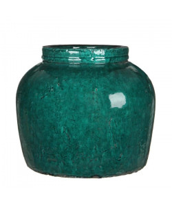 MICA Cachepot rond Karl  Vert  Ř 36 x H 32 cm