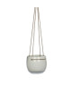 MICA Pot a suspendre ronde Resa  Blanc  17 xŘ18,5 cm