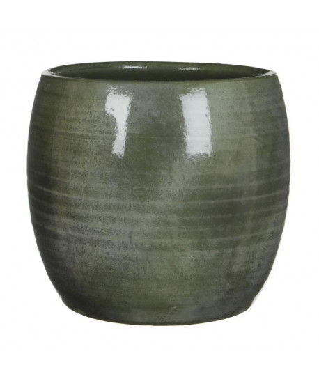 MICA Cache pot rond intérieur Lester  Vert  26 xŘ28 cm