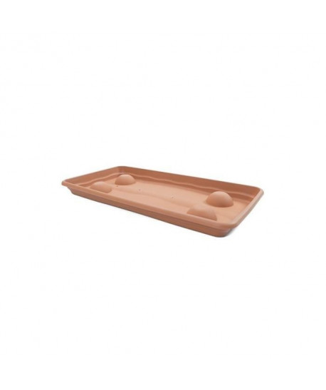 PLASTIKEN plateau rectangulaire Ř 57 X 29 cm  Terracotta