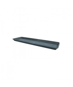 PLASTIKEN plateau rectangulaire  77 X 23 cm  Anthracite