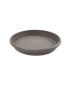 PLASTIKEN plateau rond Ř 34 cm pour pot rond  Taupe