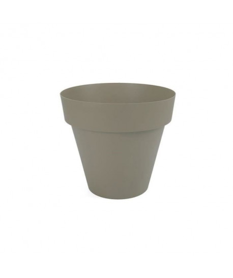 PLASTIKEN Pot a fleurs 26 Cm Collection TES Taupe