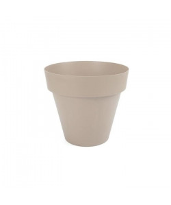 PLASTIKEN Pot a fleurs 26 Cm Collection TES  Sepia