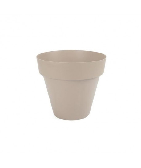 PLASTIKEN Pot a fleurs 26 Cm Collection TES  Sepia