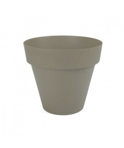 PLASTIKEN Pot a fleurs 38 Cm Collection TES Taupe