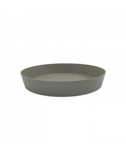 PLASTIKEN Plateau pour Pot a fleurs 36 Cm Collection TES Taupe