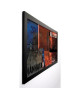 FIGUEREDO NELSON Image encadrée Wall Street 57x107 cm Rouge