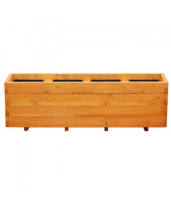 Jardiniere Domino triple  30,5 x 91,5 x 40 cm  Bois