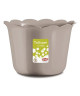 STEFANPLAST Cachepot Tulli pan  20 x H 22 cm  9,5 L  Taupe clair