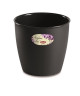 STEFANPLAST Cachepot Academy  25xH23cm  8,5L  Anthracite