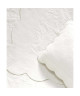 VENT DU SUD Couvrelit BOUTIS 100% coton Byzance  180x250 cm  Blanc neige