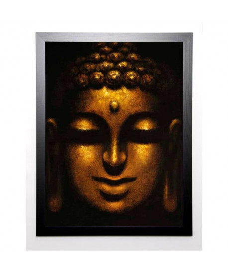 GALERIE Image encadrée Buddha (Mahayana) 67x87 cm Or