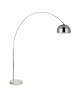 BIGARC Lampadaire arc Chrome. Hauteur 2.02m