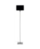 Lampadaire Ness E 27 50 W diametre 30 cm hauteur 160 cm noir