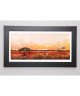 GERARD Image encadrée Bhundu Landscape III 29,7x57 cm Orange