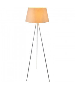 Lampadaire en Métal 154,5x60x60 cm Blanc