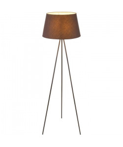 Lampadaire en Métal 154,5x60x60 cm Bronze