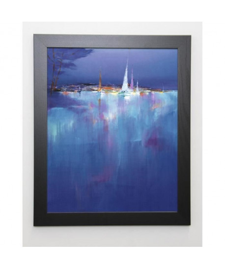 GEROSA Image encadrée Marina Azzurra 47x57 cm Bleu