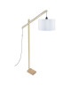 PILORI Pied de lampadaire liseuse en bois hetre massif naturel  H 142 cm