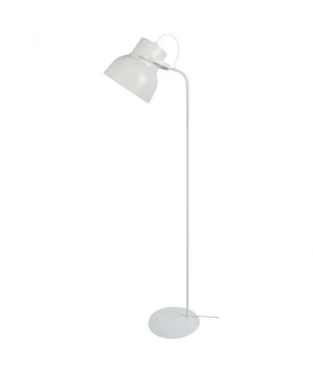 Lampadaire Cloche E27 23 W 150 cm Blanc sablé