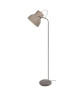 Lampadaire Cloche E27 23 W 150 cm Taupe