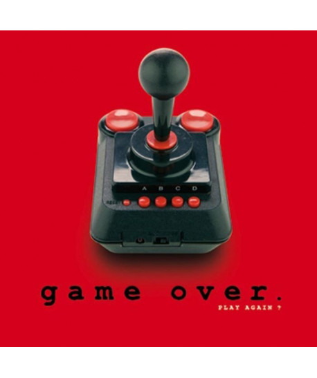 Affiche papier   Game over   Braun Studio    30x30 cm