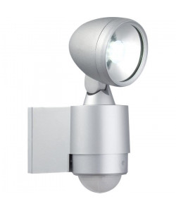 GLOBO LIGHTING Projecteur extérieur aluminium fonte gris métallisé  Verre translucide