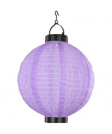 Globo Lighting Lampion solaire  Plastique noir et violet  IP44