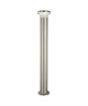 GLOBO LIGHTING Colonne haute extérieur inox  Plastique translucide